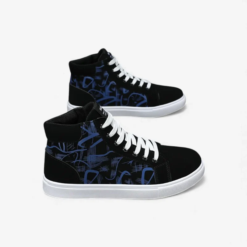 Chaussures femme imprimées bout rond lacets - Image 2