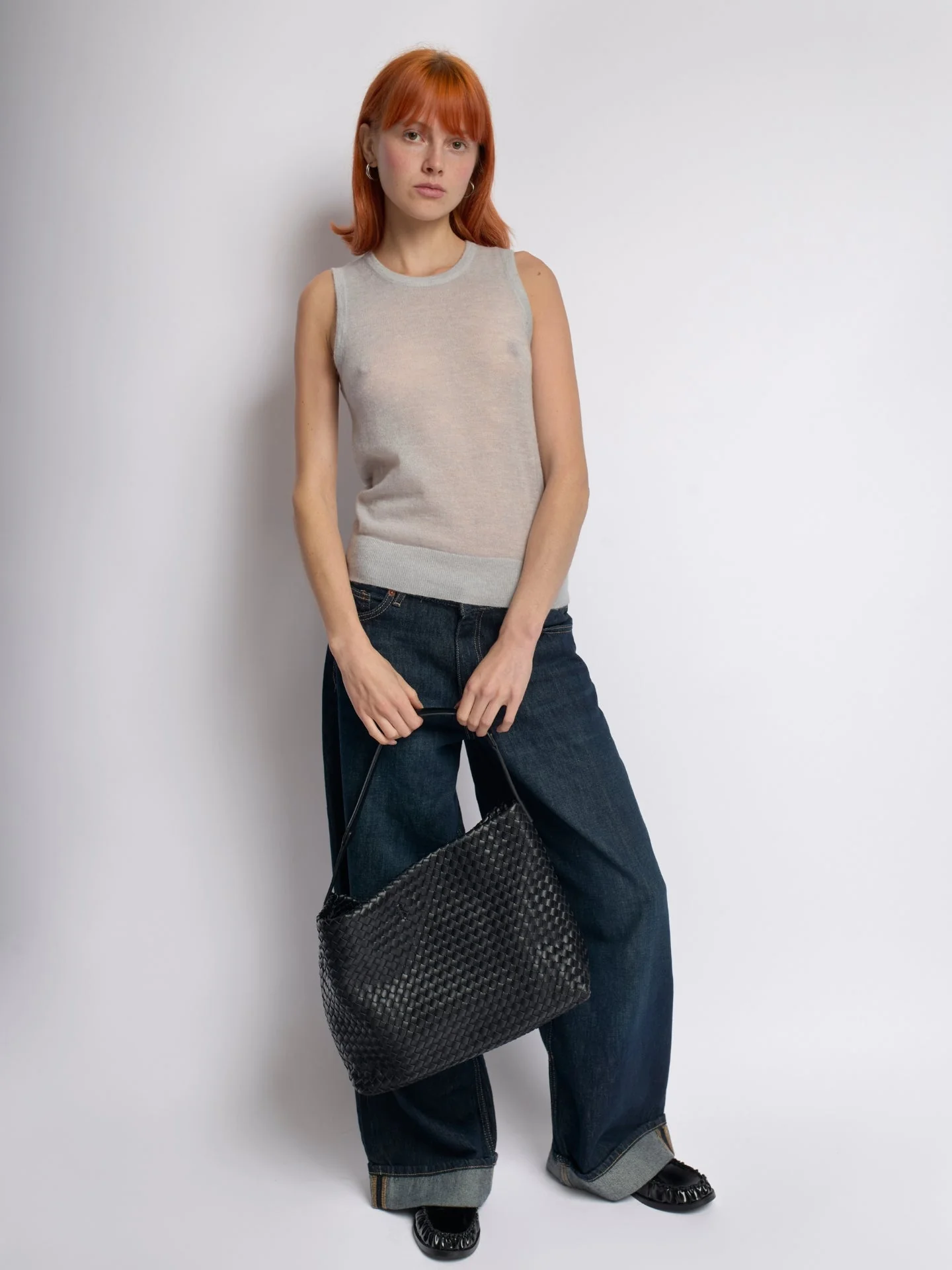 Sac Bandoulière Léger au Design Tressé et Grande Capacité - Image 6