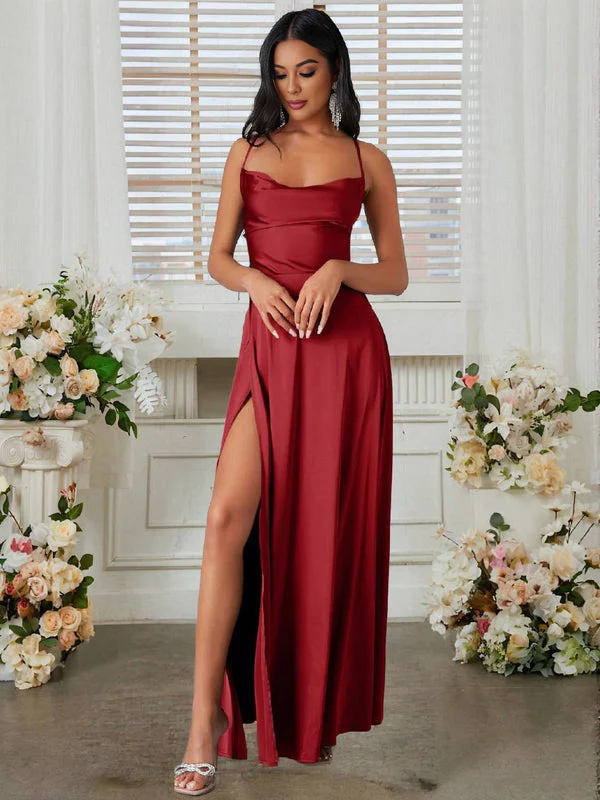 Robe longue Sabrina dos nu fines bretelles - Image 3