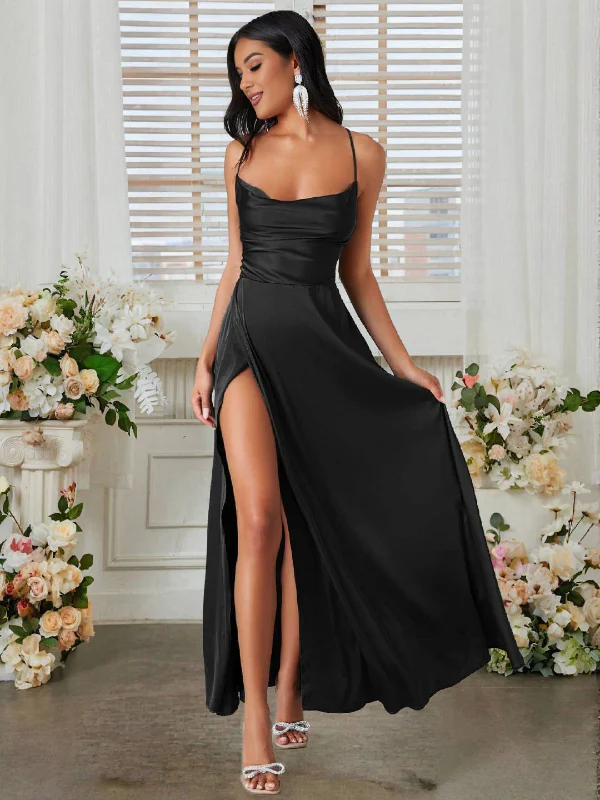 Robe longue Sabrina dos nu fines bretelles - Image 8