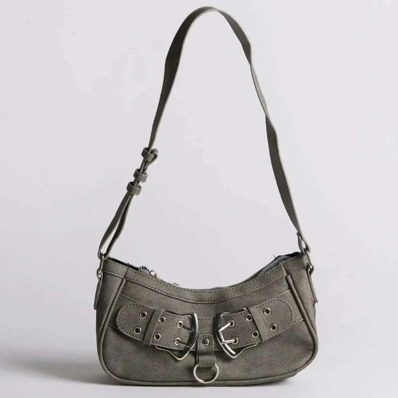 Sac à bandoulière femme avec boucle décorative - Image 2