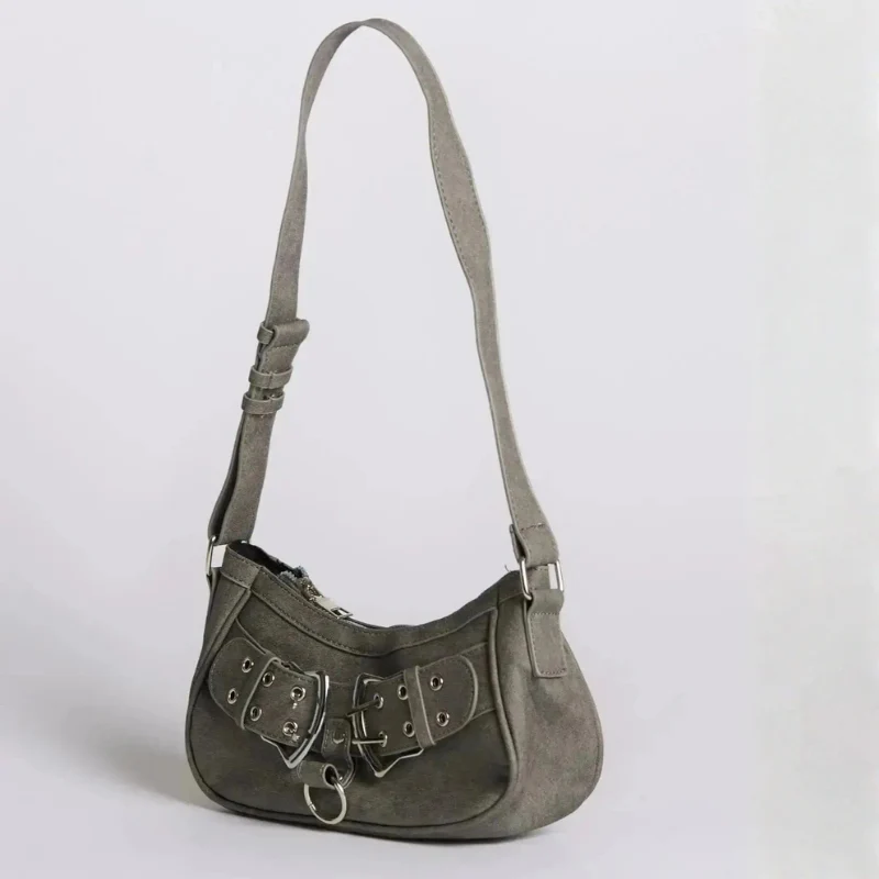 Sac à bandoulière femme avec boucle décorative - Image 3