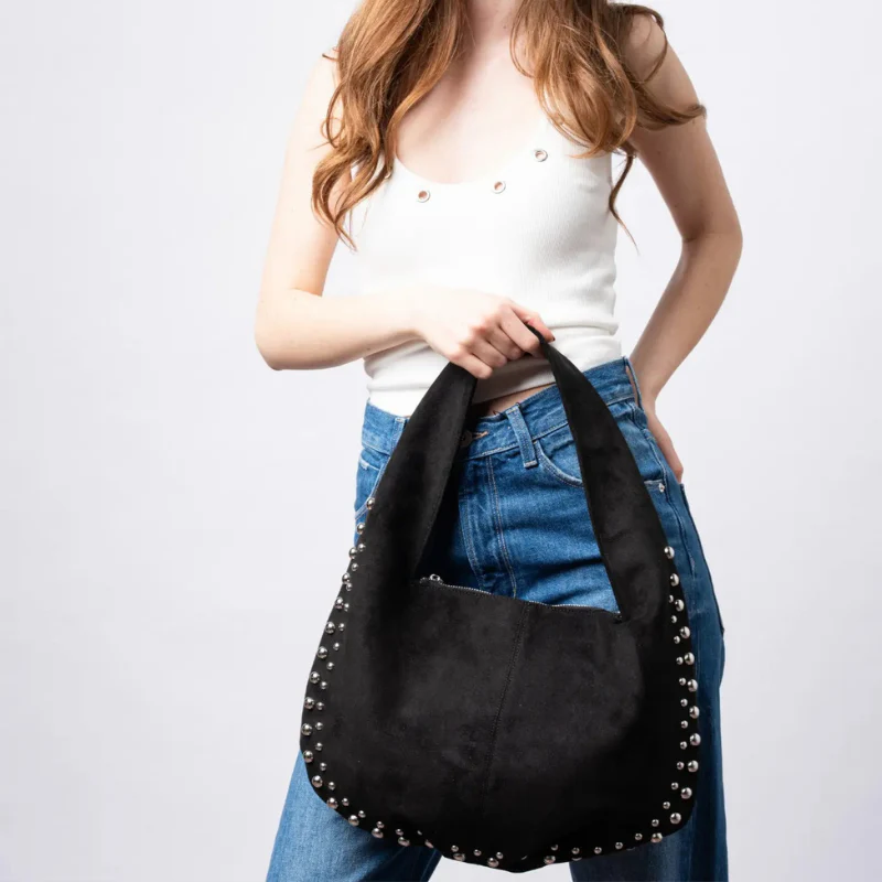 Sac à bandoulière femme avec détails rivets - Image 10