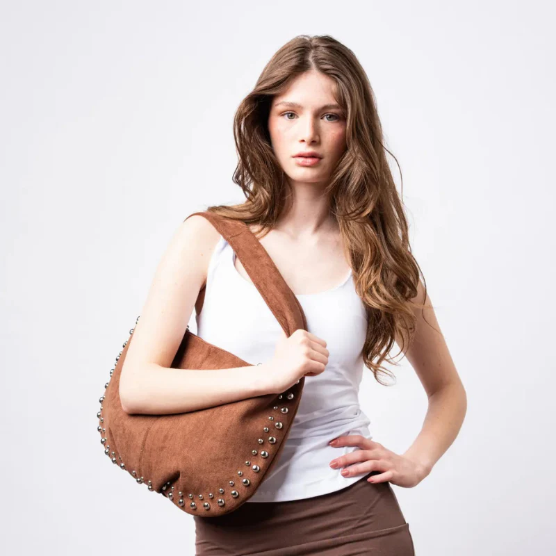 Sac à bandoulière femme avec détails rivets - Image 12