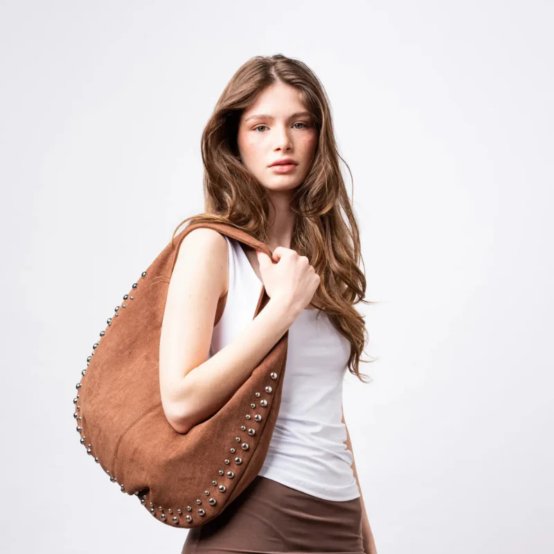 Sac à bandoulière femme avec détails rivets - Image 13