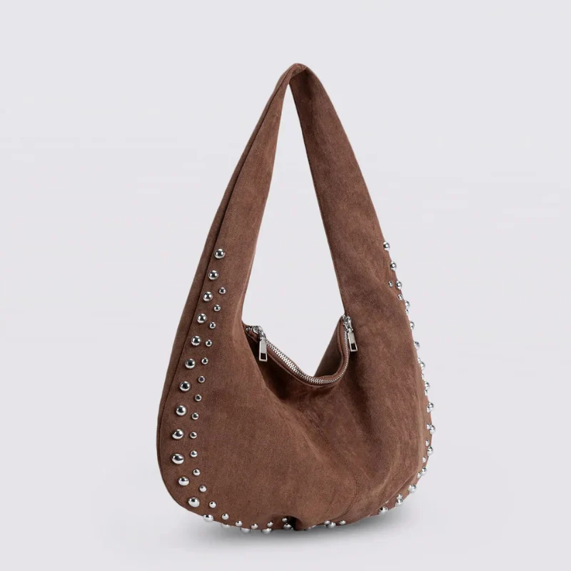 Sac à bandoulière femme avec détails rivets - Image 3