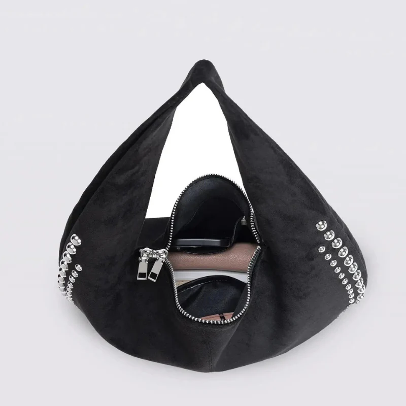 Sac à bandoulière femme avec détails rivets - Image 7