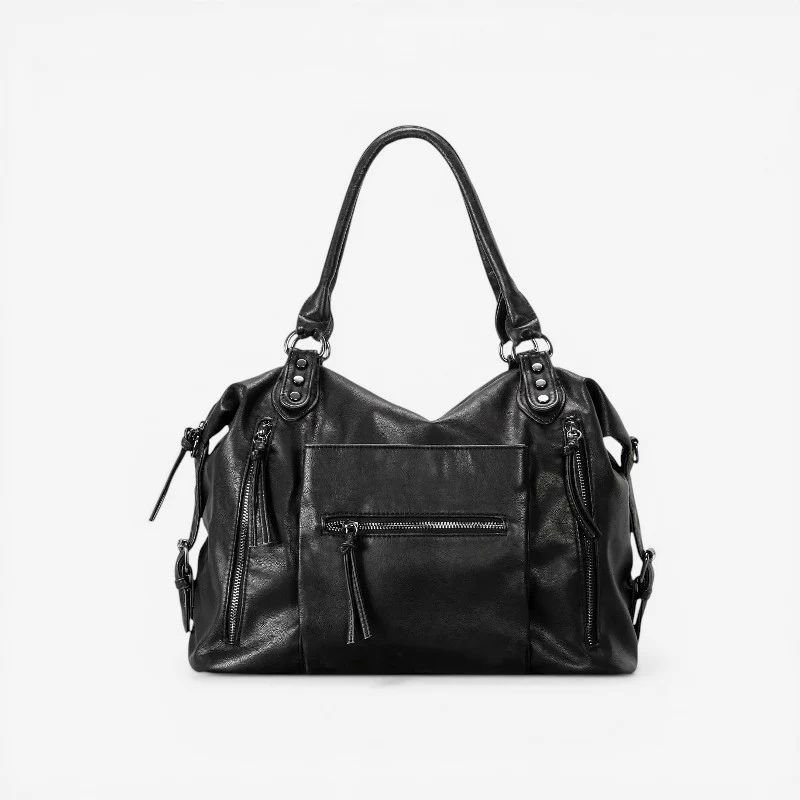 Sac à fermeture éclair avec bandoulière réglable pour usage quotidien