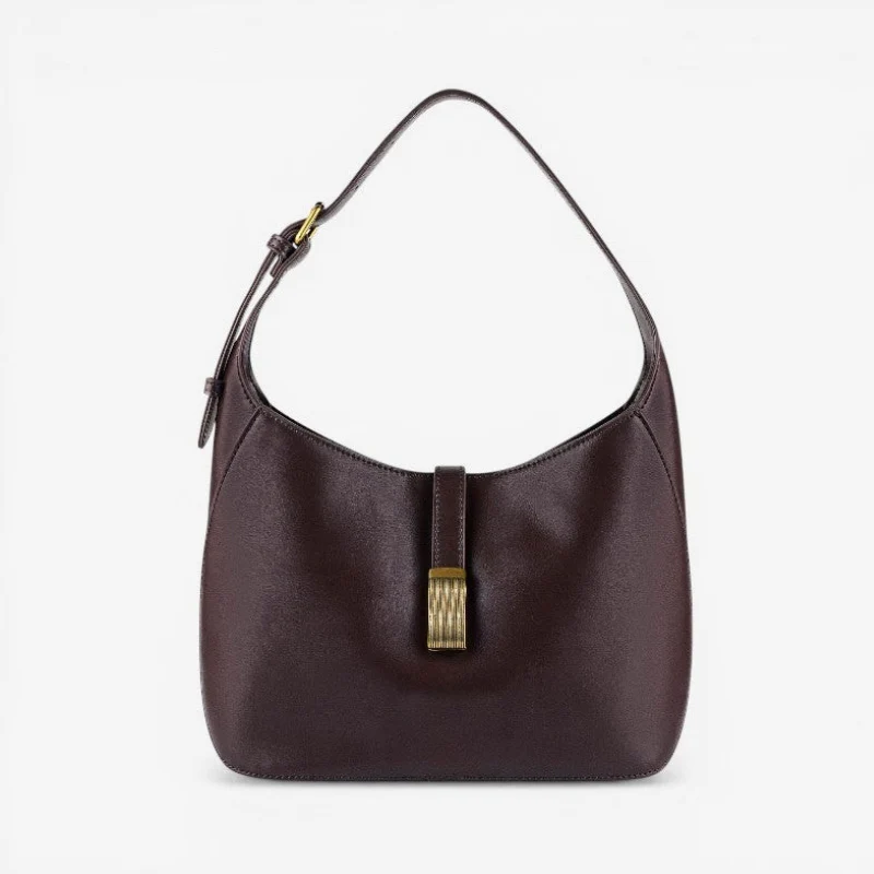 Sac à main grande capacité avec fermeture à boucle