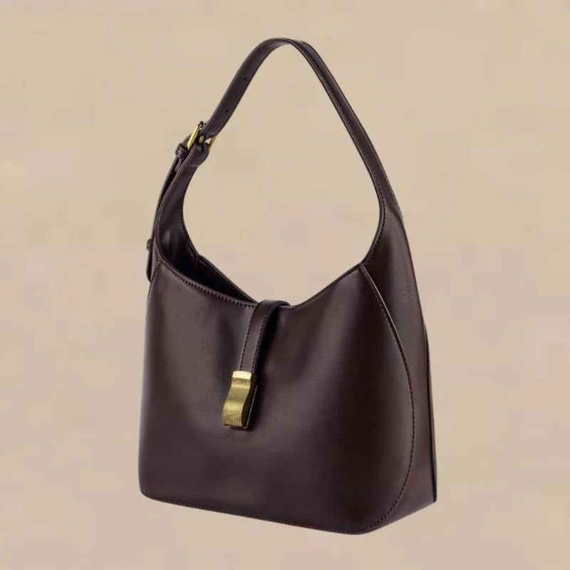 Sac à main grande capacité avec fermeture à boucle - Image 2