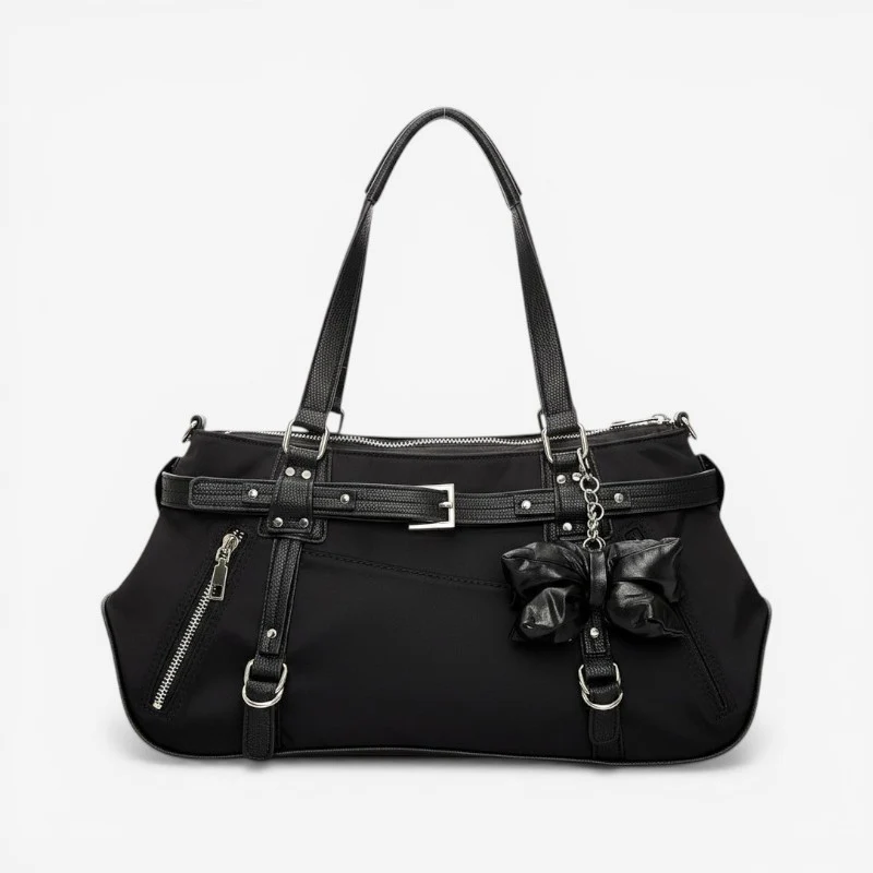Sac bandoulière compact avec bandoulière réglable