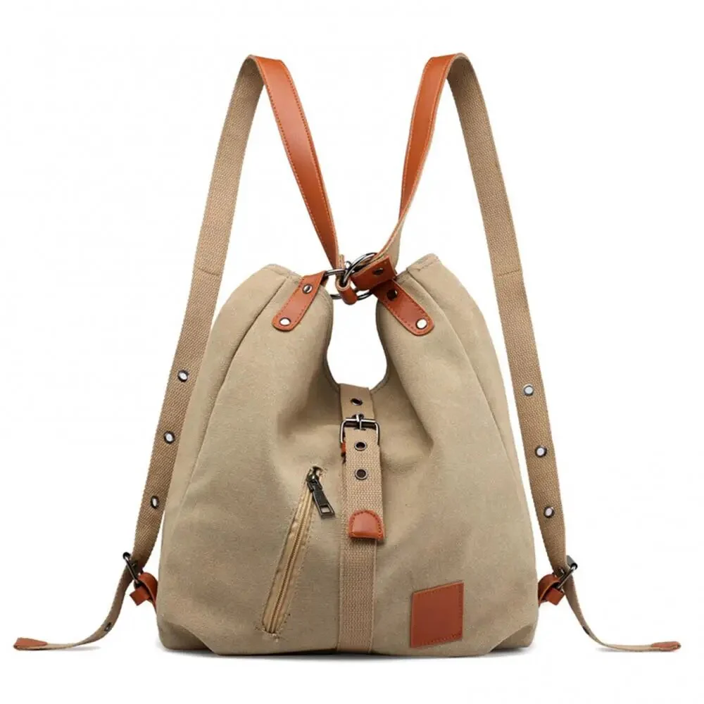 Sadie - Sac bandoulière convertible en sac à dos en toile - Image 5