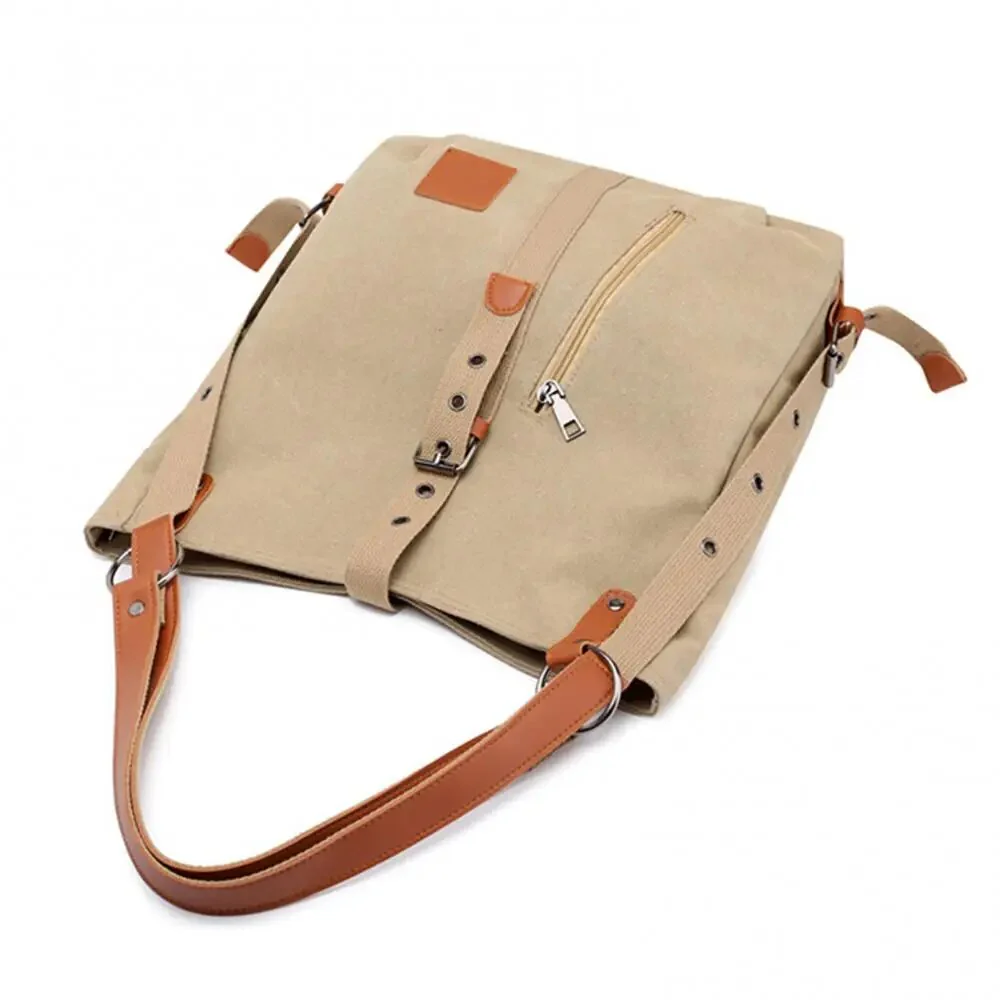 Sadie - Sac bandoulière convertible en sac à dos en toile - Image 6