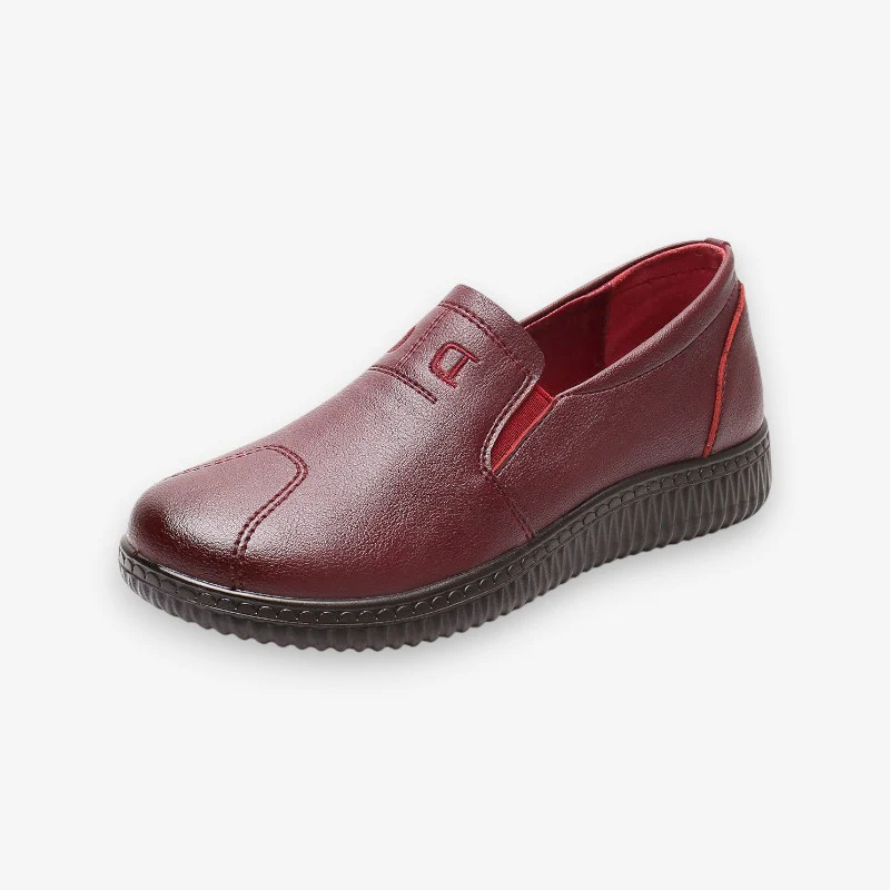 Chaussures slip-on bout rond semelle épaisse - Image 2
