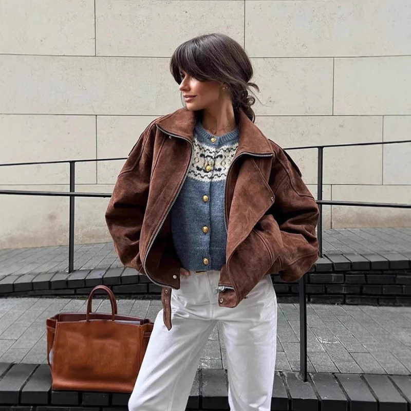 Sana – Veste zippée à manches longues avec poches latérales - Image 4