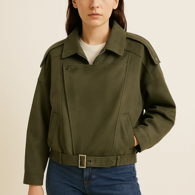 Sana – Veste zippée à manches longues avec poches latérales - Image 5