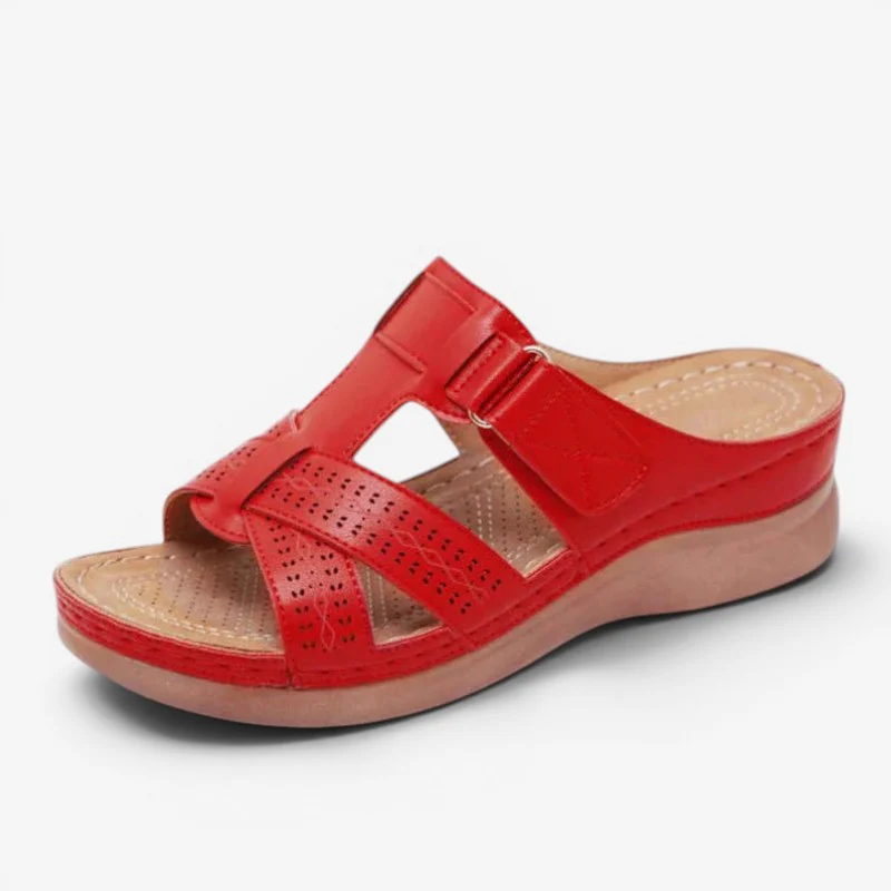 Sandales à enfiler pour femme avec bride à boucle réglable - Image 5