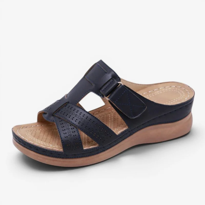 Sandales à enfiler pour femme avec bride à boucle réglable - Image 6