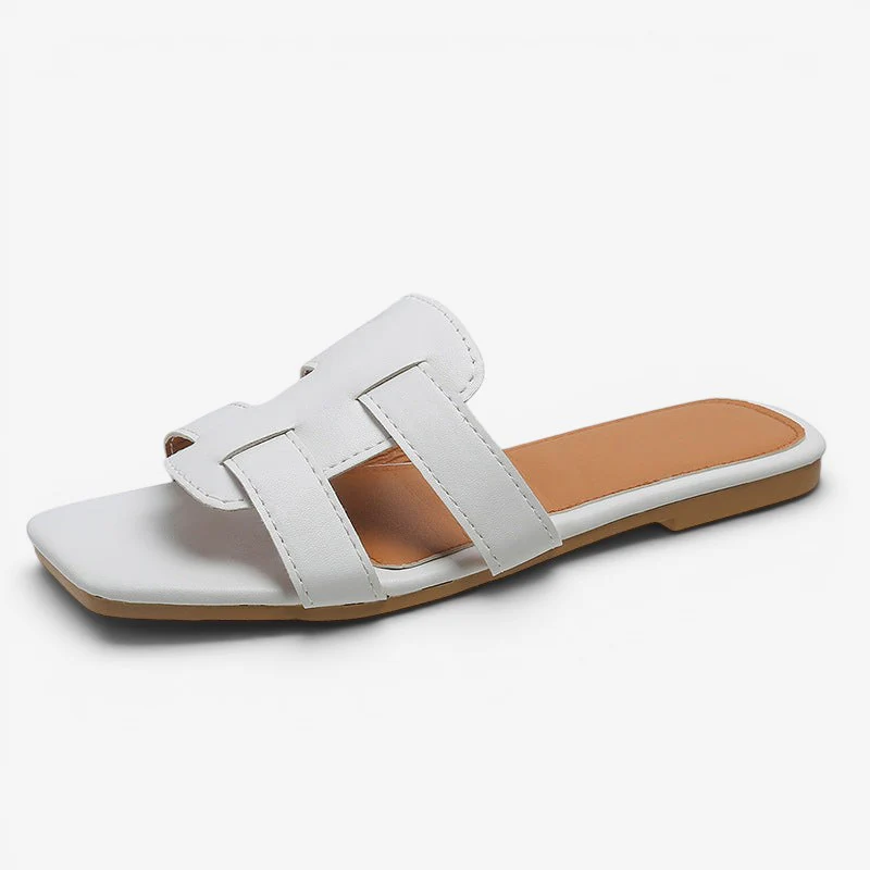 Sandales plates femme à brides croisées - Image 3