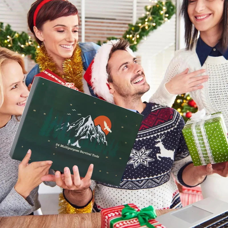 Kit de survie Noël boîte cadeau compacte - Image 2