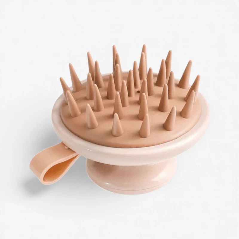 Brosse de massage cuir chevelu manuelle - Image 2