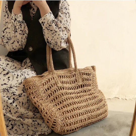 Selene - Grand sac à main polyvalent avec fermeture à glissière