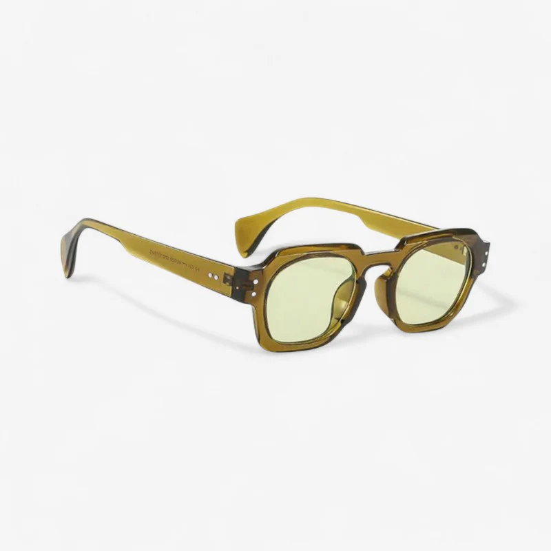 Lunettes de soleil monture carrée légère - Image 3