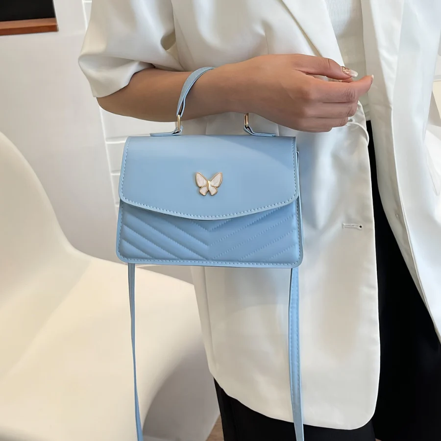 Petit sac carré papillon femme - Image 10