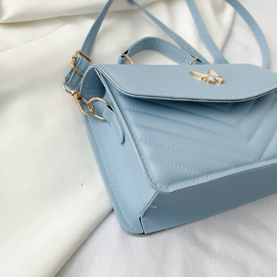 Petit sac carré papillon femme - Image 11