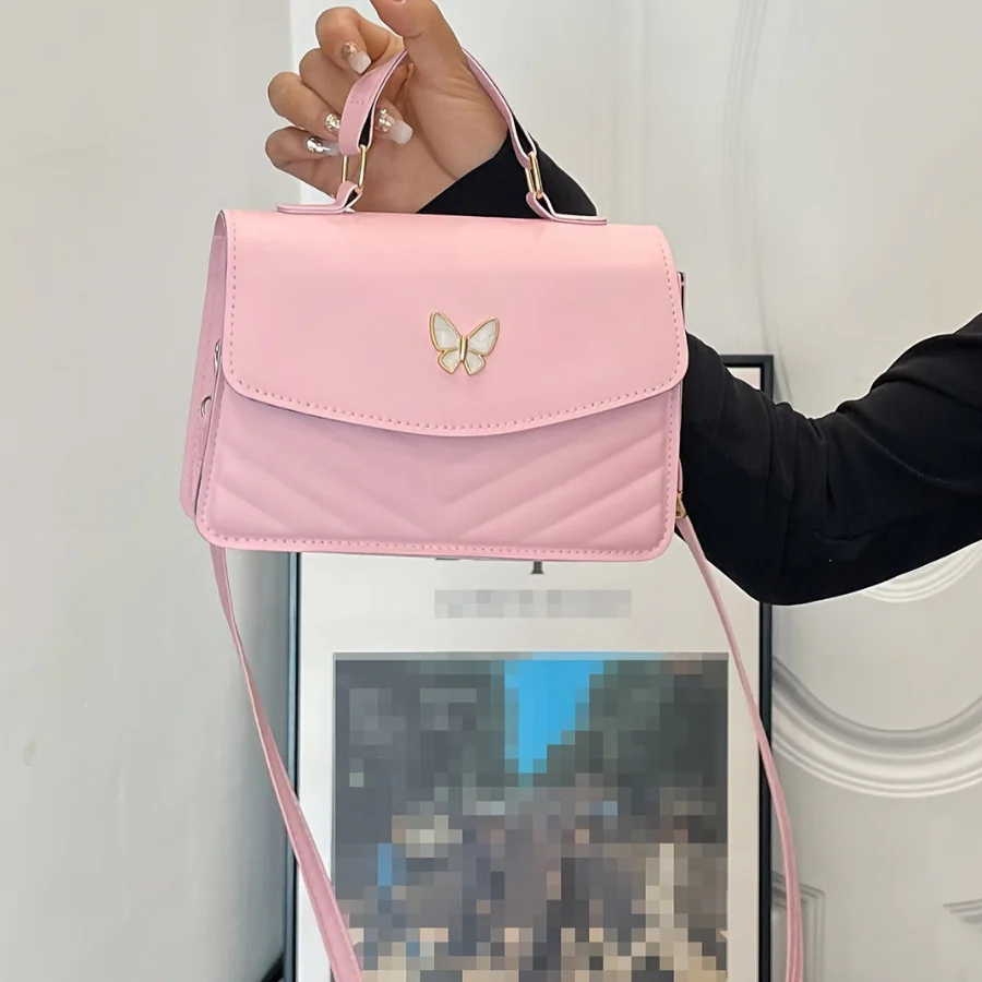 Petit sac carré papillon femme - Image 13