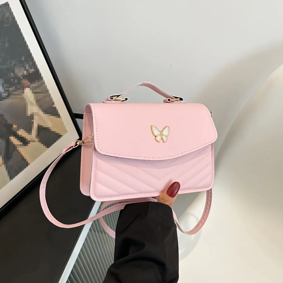 Petit sac carré papillon femme - Image 3