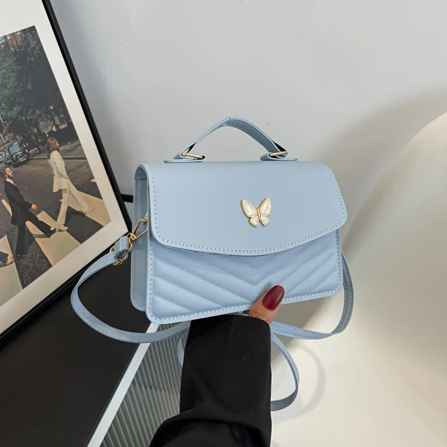 Petit sac carré papillon femme - Image 4