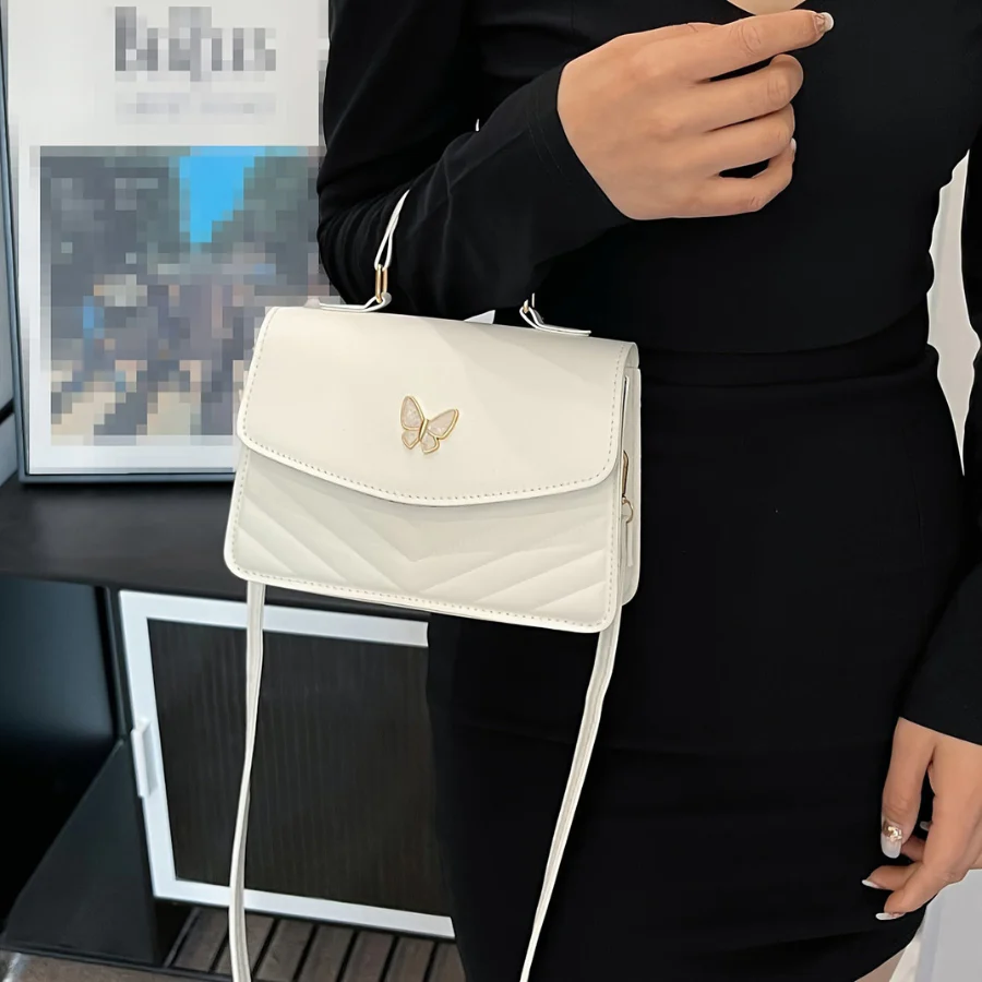 Petit sac carré papillon femme - Image 5