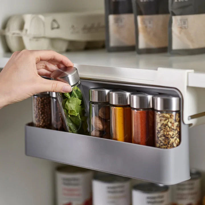 Organisateur cuisine ShelfEase sous étagère coulissant - Image 2