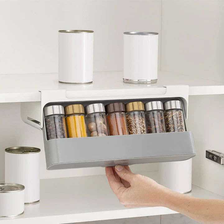 Organisateur cuisine ShelfEase sous étagère coulissant - Image 3