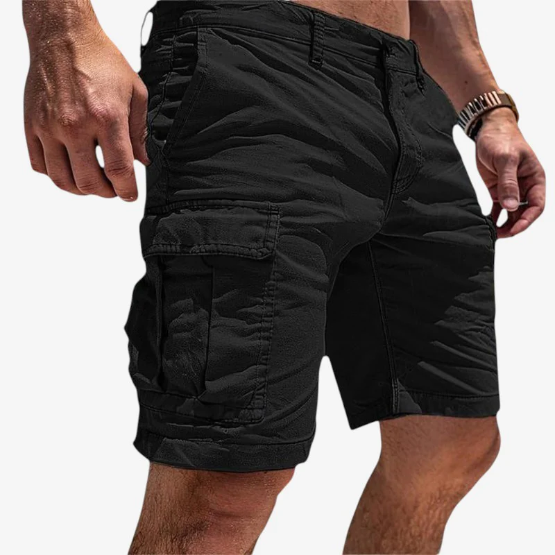 Short pour homme arrivant au genou et doté de plusieurs poches - Image 2