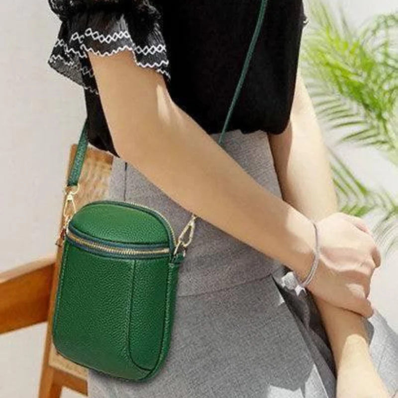 Sac à bandoulière carré zippé - Image 8