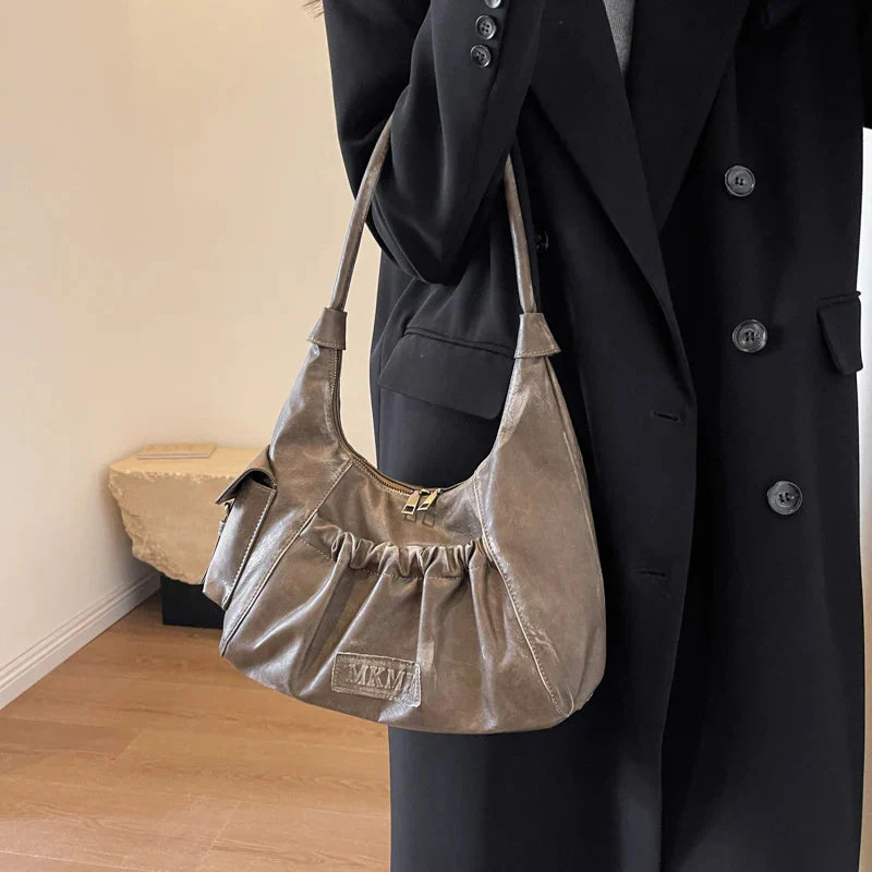 Sac à main hobo avec fermeture éclair - Image 8