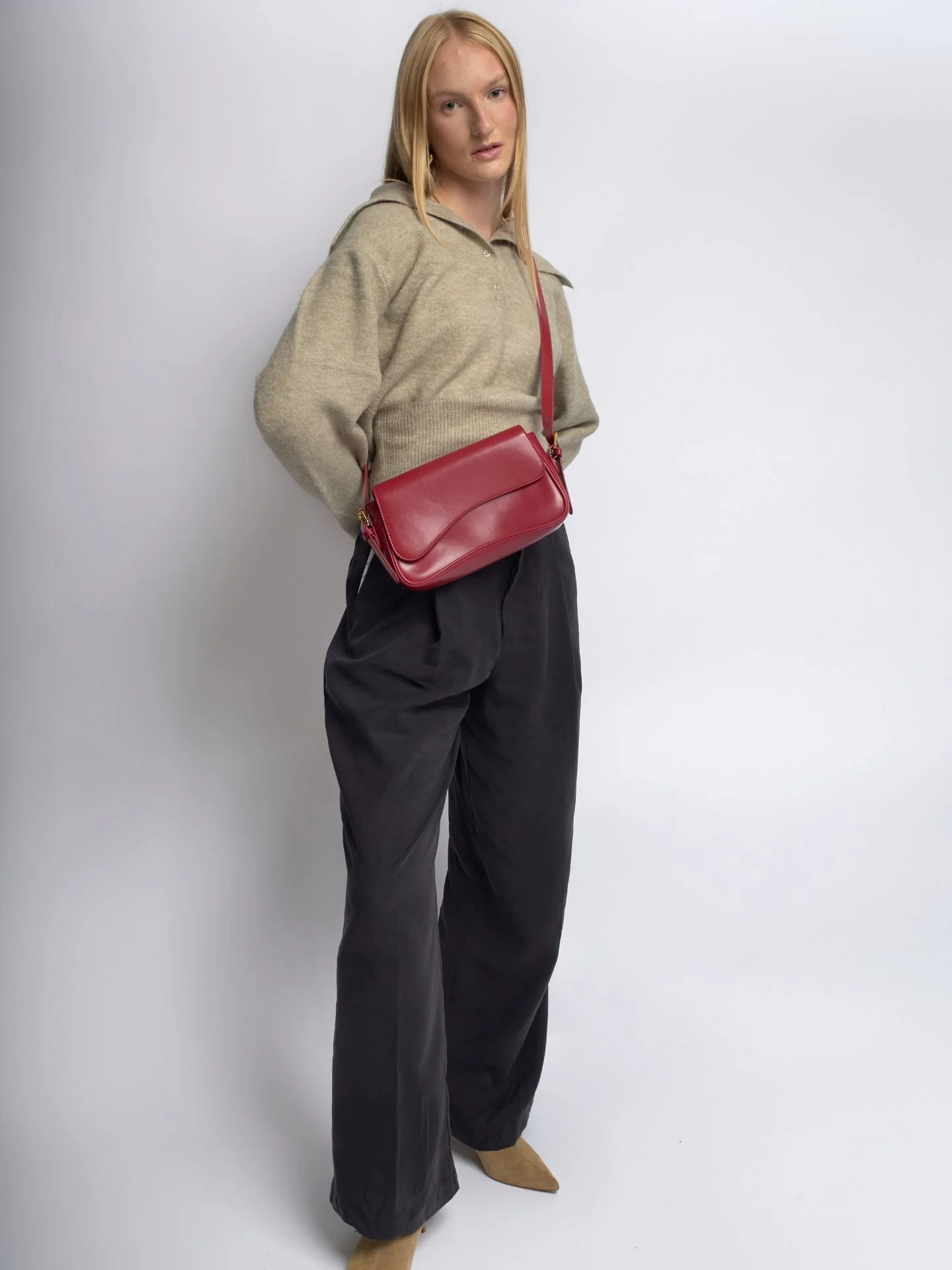 Sac Bandoulière Léger avec Fermeture Magnétique et Bandoulière Réglable - Image 6