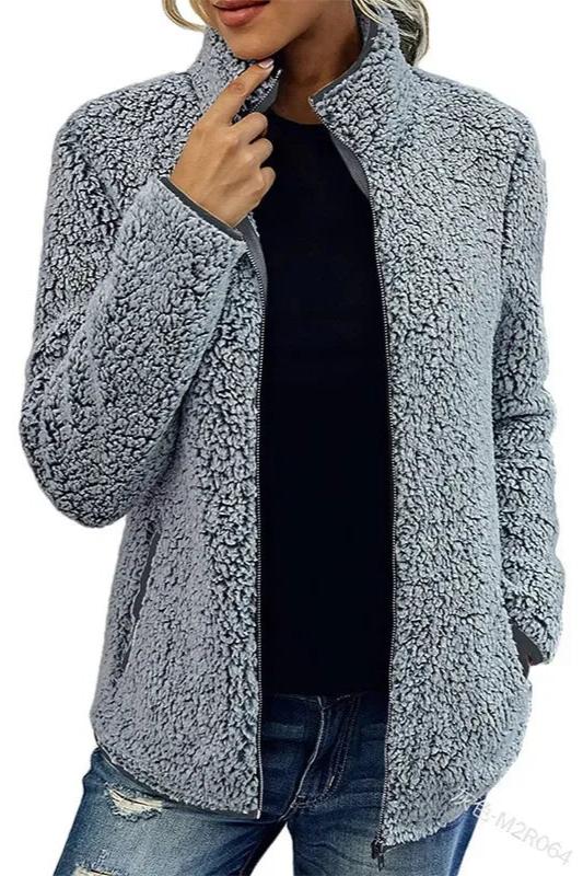 Gilet polaire douillet à col montant pour une chaleur élégante - Image 7