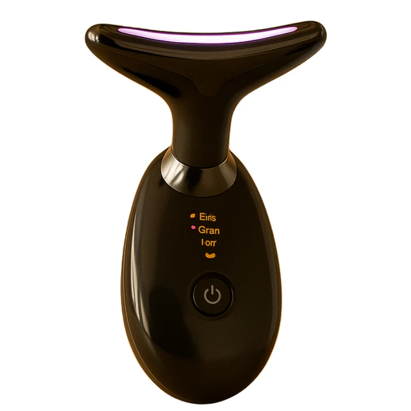 Masseur à main avec lumière LED