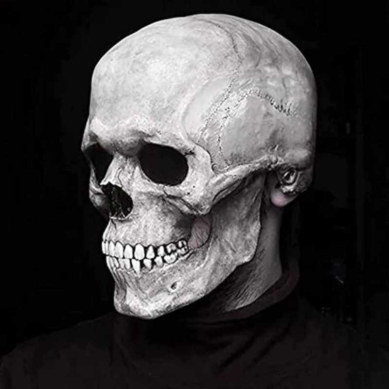 Masque Intégral en Latex avec Yeux Lumineux - Image 5
