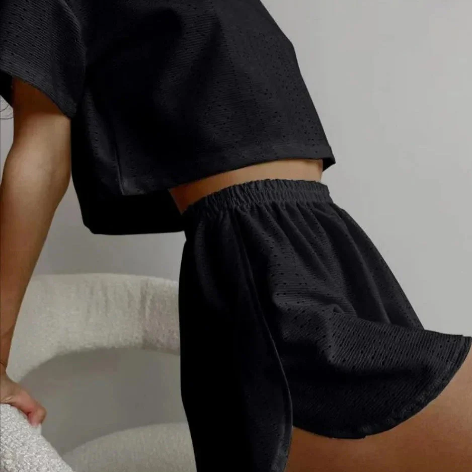 Skylar - Ensemble avec haut court et short taille haute - Image 2