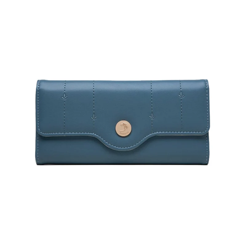 Portefeuille pliable avec fermeture éclair + poche téléphone - Image 2