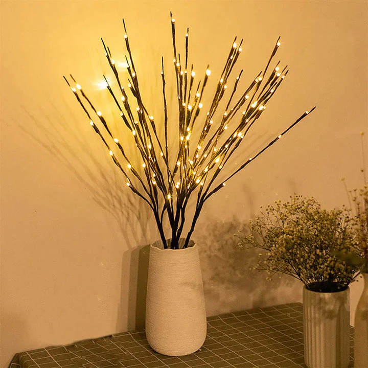 Branches de saule LED SoftGlow déco flexible - Image 3