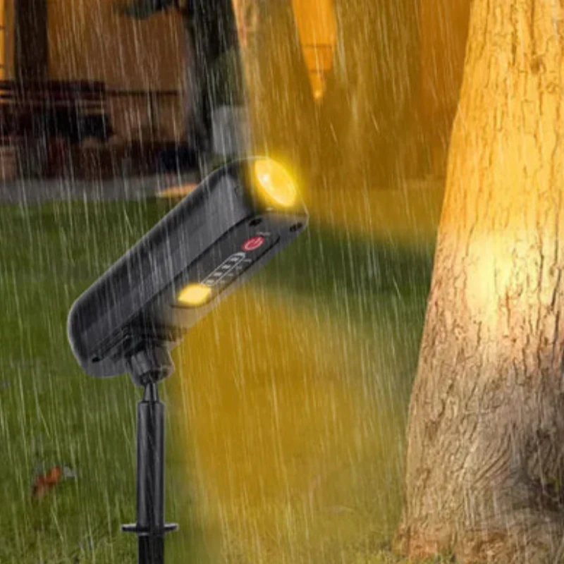 Projecteur de jardin solaire LED couleurs changeantes - Image 4