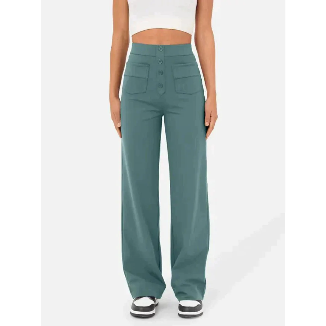 Pantalon taille haute pour un confort quotidien