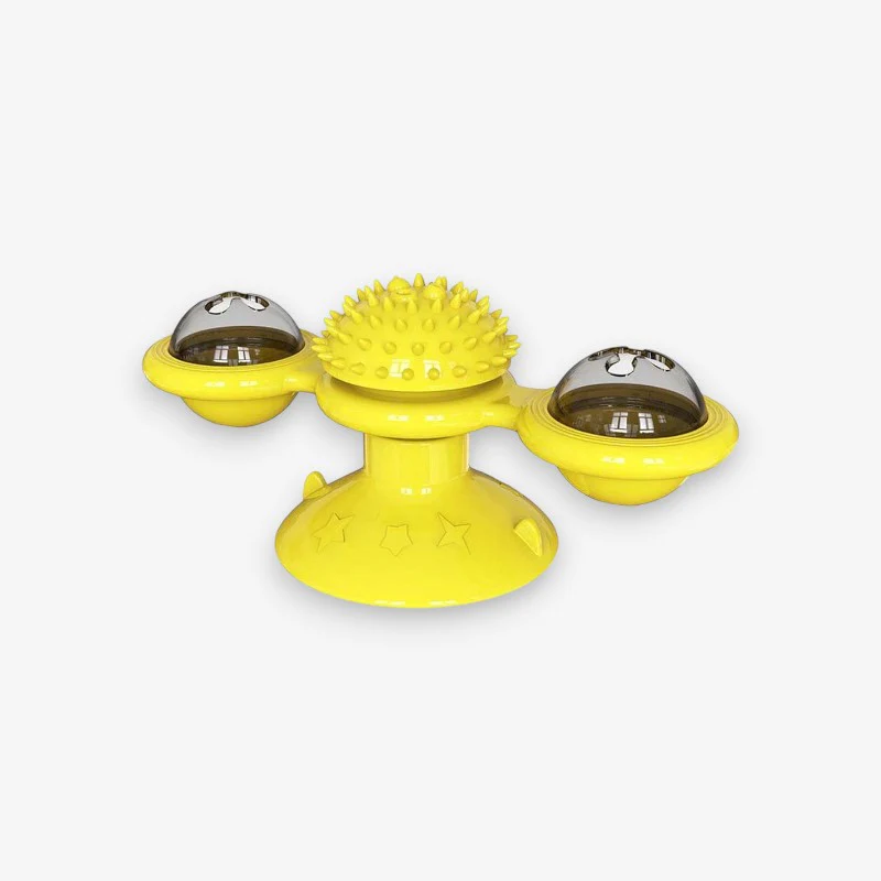 Jouet rotatif lumineux pour chat - Image 3