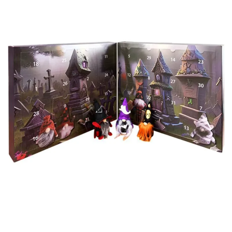 Calendrier de l’Avent Halloween avec jouets surprise quotidiens