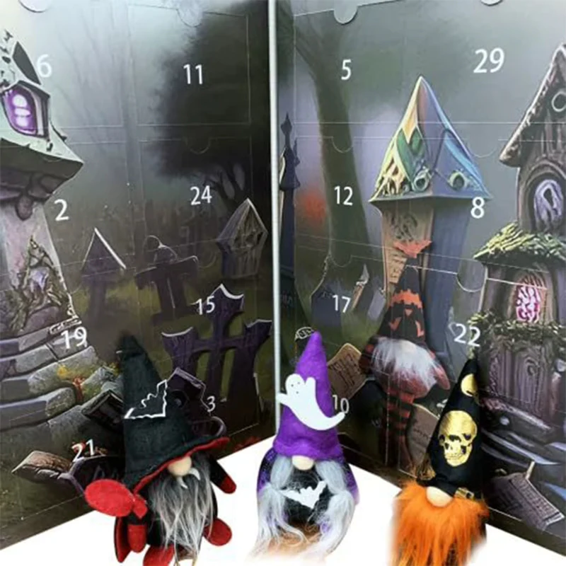Calendrier de l’Avent Halloween avec jouets surprise quotidiens - Image 3